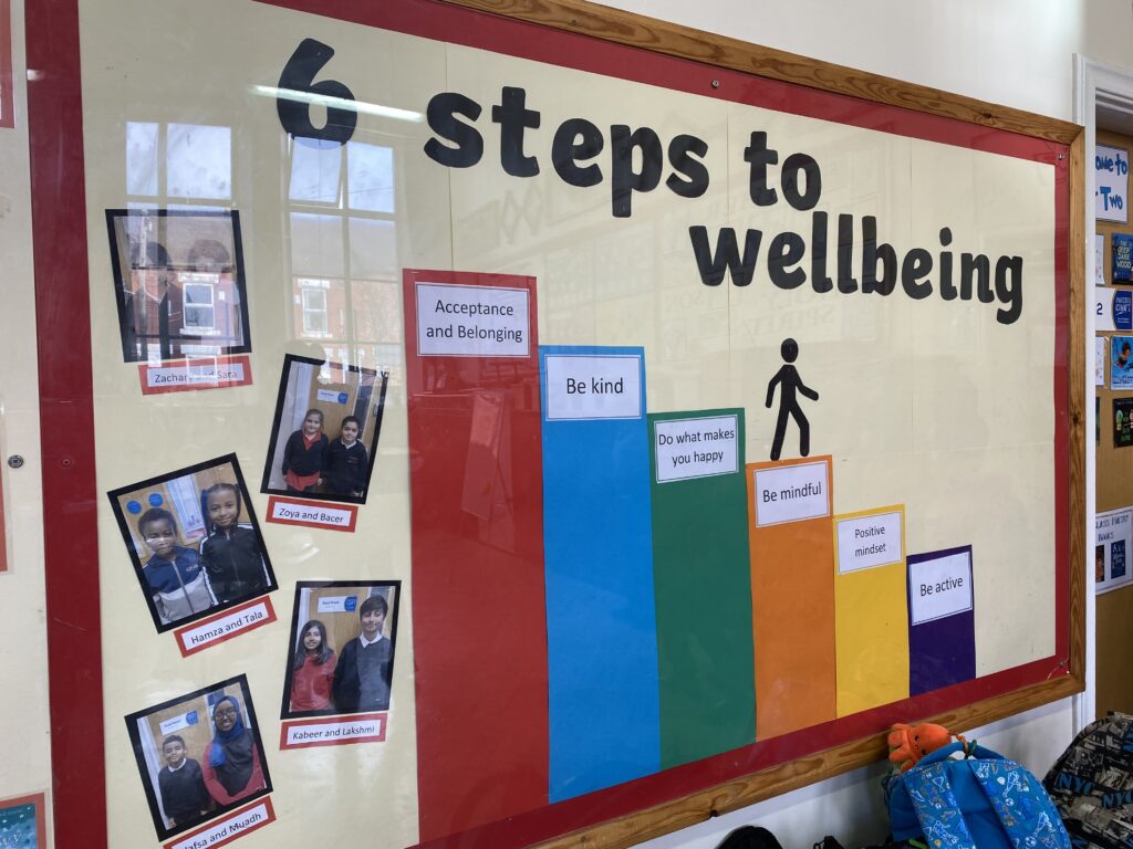 6 steps to wellbeing – Porter Croft C of E Primary Academy